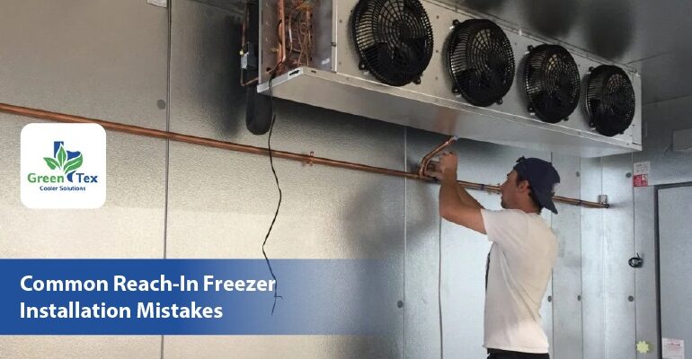 reach-in freezers installation service Dallas